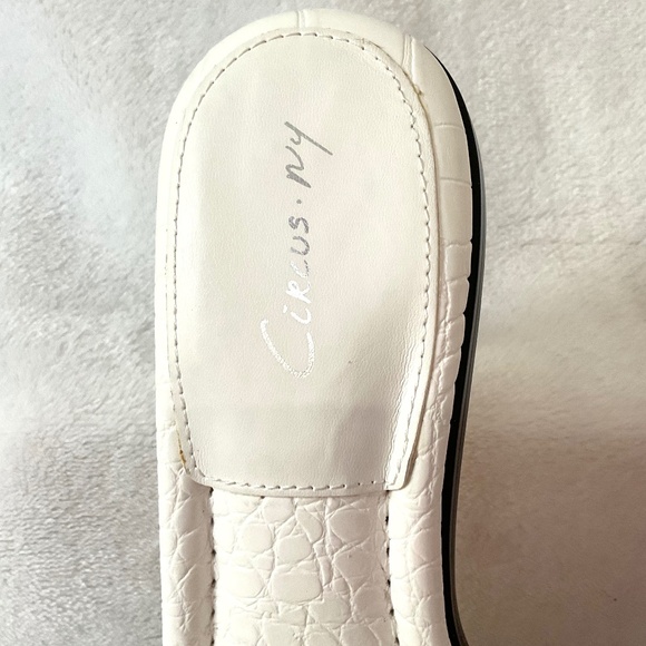 White Circus Sam Edelman Cushioned Comfy Stretchy Slip On Sandal Size 9 - Picture 7 of 16